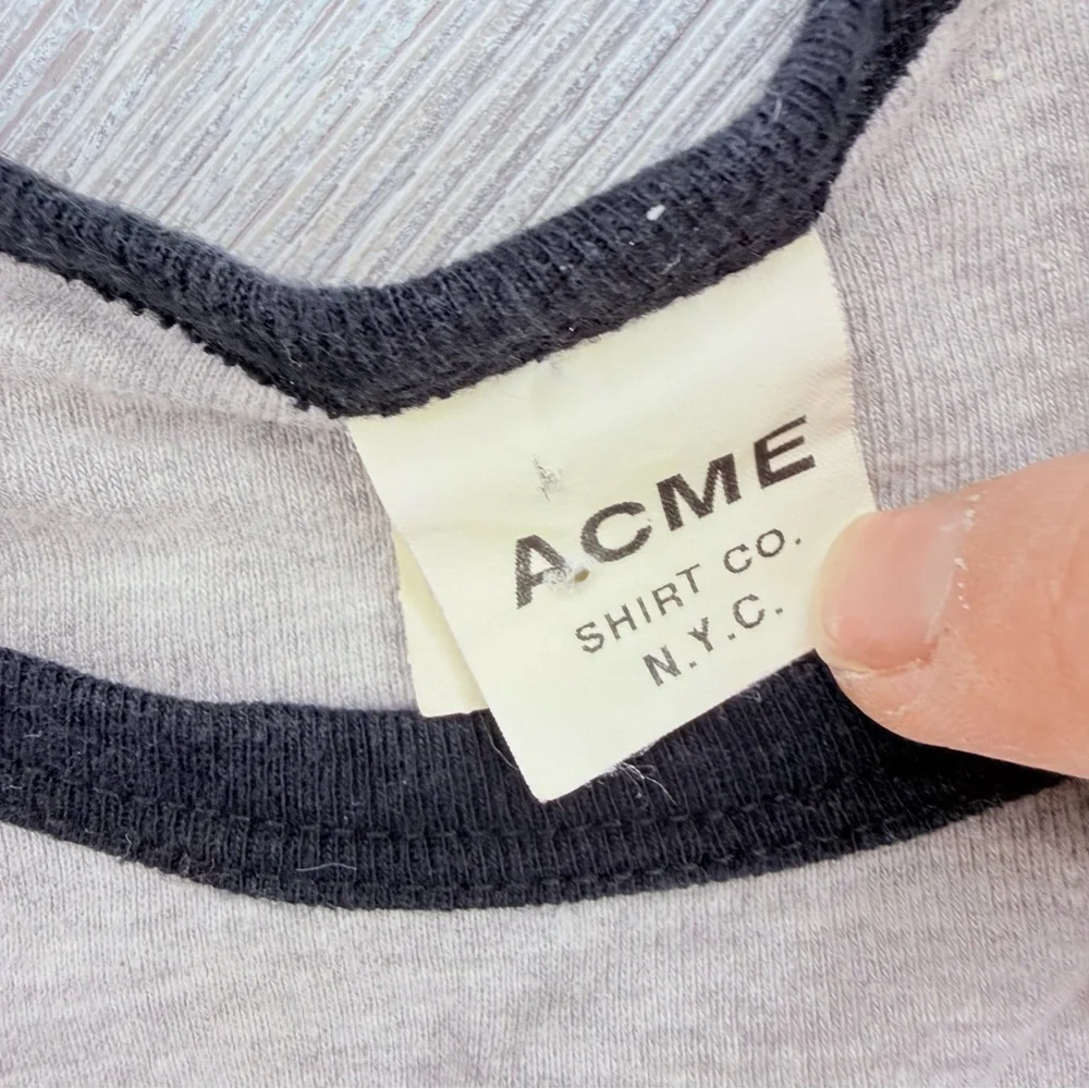 Vintage acme long sleeve glitter font animal shirt cotton medium muppets